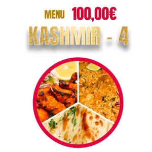 MENU KASHMIR (4 personnes)