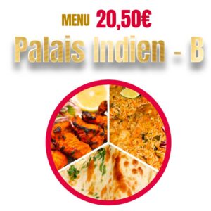 Menu Palais Indien B