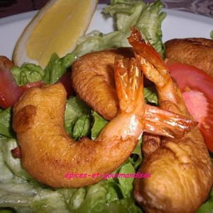 CREVETTES PAKORA